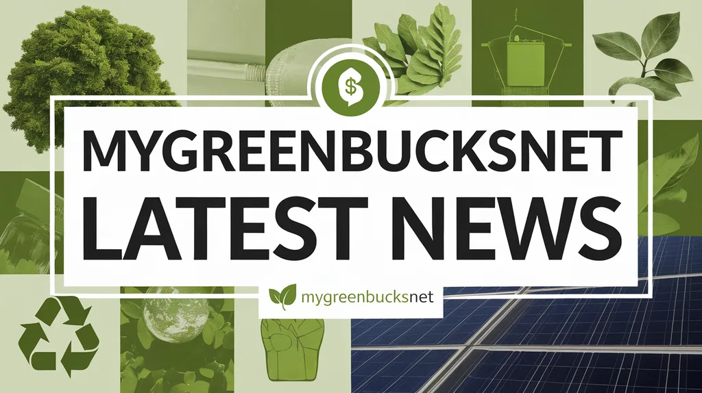 Latest News MyGreenBucksNet
