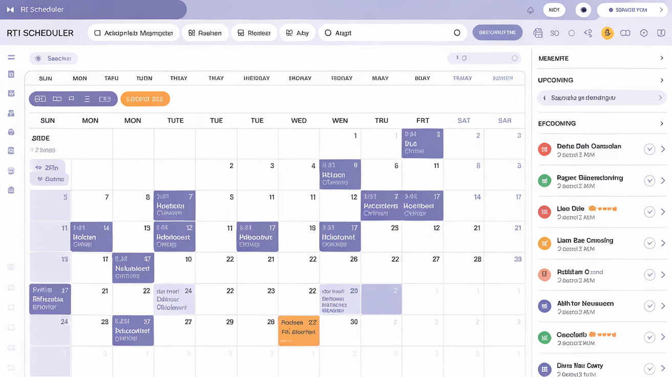 RTI Scheduler