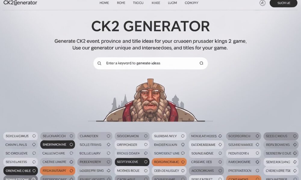 CK2Generator.com Home