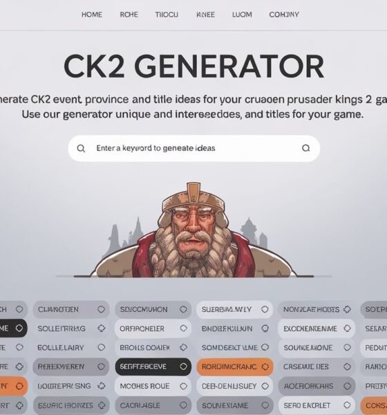 CK2Generator.com Home