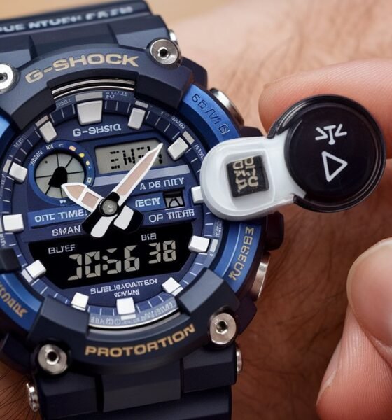 how to set the time on a G-Shock
