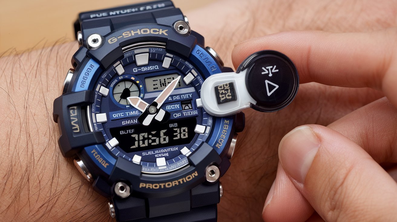 how to set the time on a G-Shock