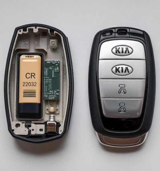Kia key fob battery replacement
