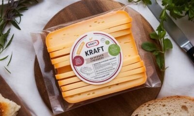 Kraft sliced cheese