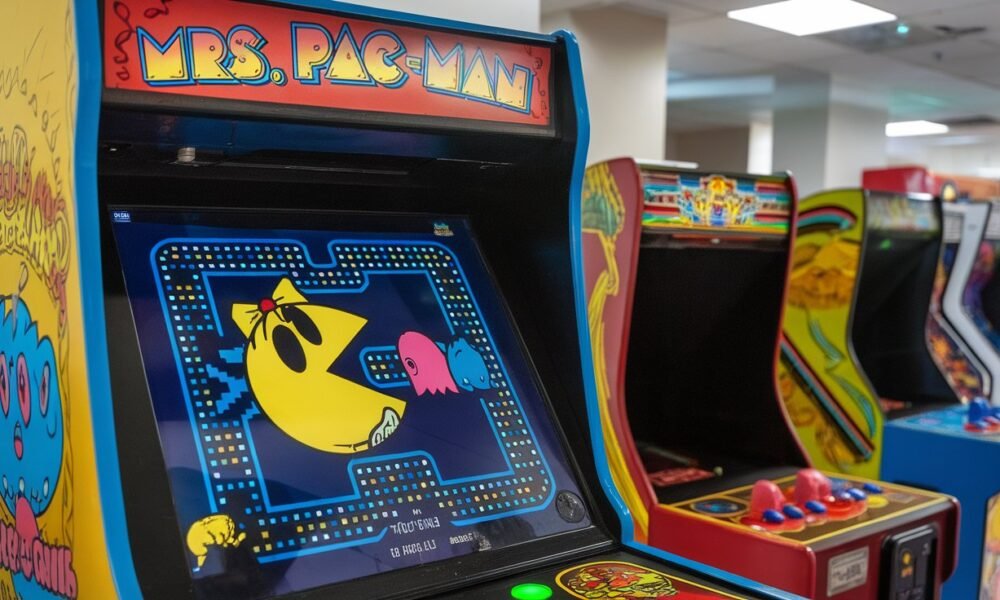 Mrs PacMan video