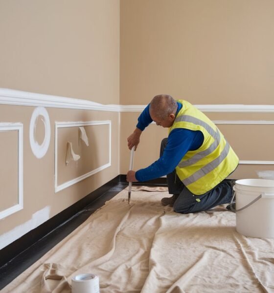 Caulking base molding