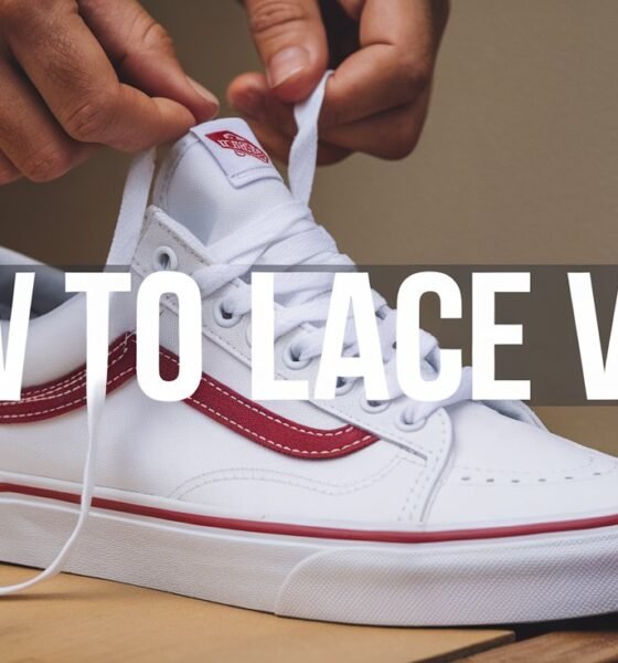 how to lace Vans