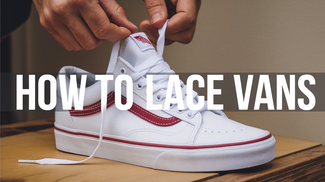 how to lace Vans